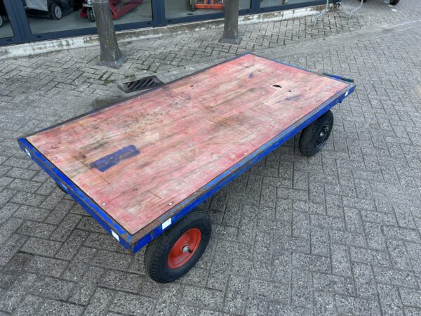 Handtrekwagen/handtrek wagen/transportwagen 200x100CM - Afbeelding 4