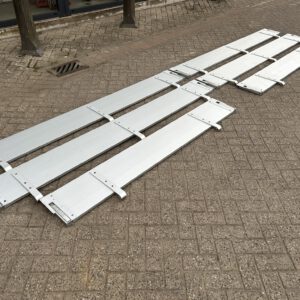 Hulco Rota/Medax aluminium bordenset 502x203CM gebruikt