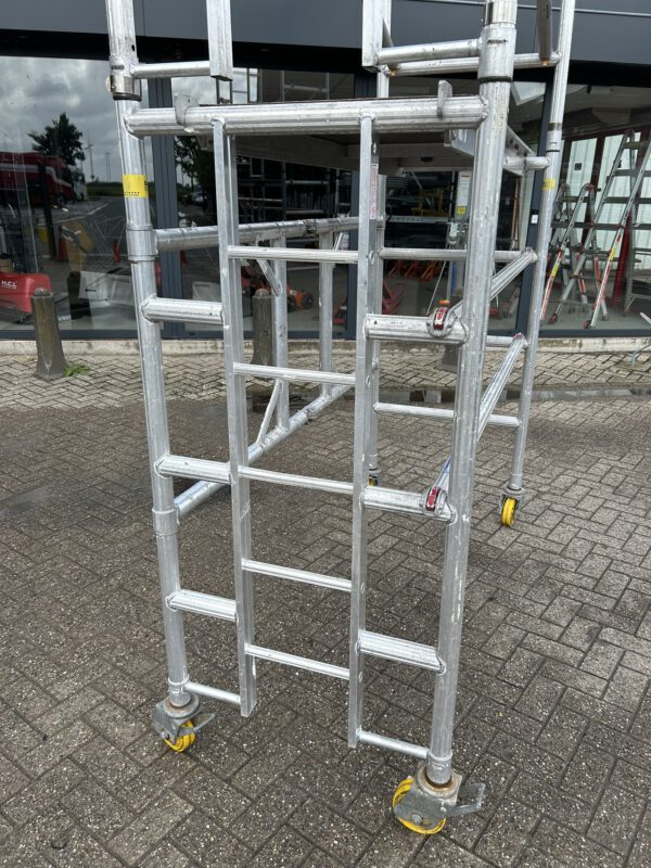 Little Jumbo aluminium rolsteiger 6.00M werkhoogte 0.75x1.80 - Afbeelding 5