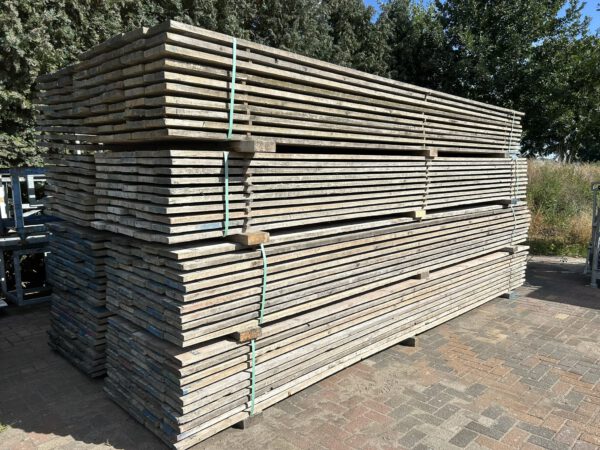 Steigerplanken/steigerplank/steigerhout 5.00M gebruikt