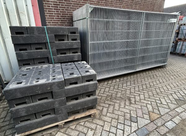 Bouwhekken/bouwhek anti climb 3.50x2.00M NIEUW OP VOORRAAD - Afbeelding 9