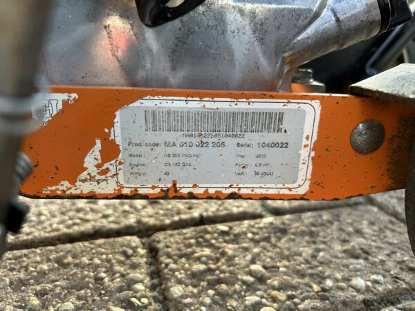 Eliet KS 300 PRO benzine kantensnijder/kanten snijder - Afbeelding 7