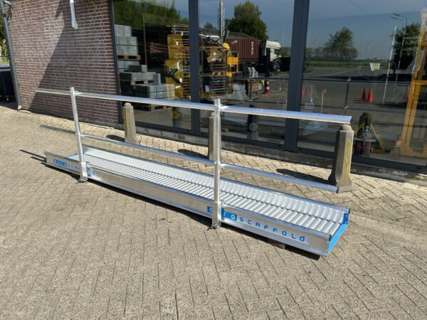 Euroscaffold aluminium werkbrug/loopbrug 6.00M NIEUW - Afbeelding 2