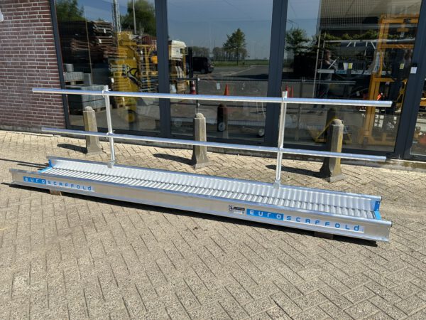 Euroscaffold aluminium werkbrug/loopbrug 6.00M NIEUW - Afbeelding 3