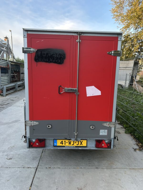 Hapert gesloten aanhanger/aanhangwagen 300x130x150CM 2000KG - Afbeelding 6