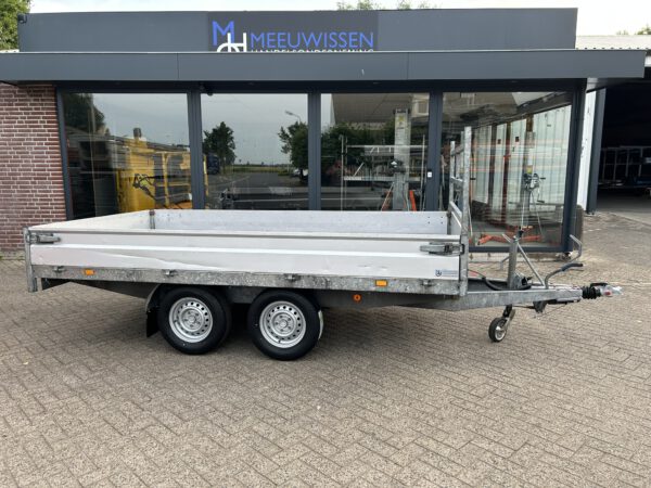 Hapert plateauwagen/aanhanger/aanhangwagen 335x180CM 2000KG - Afbeelding 2