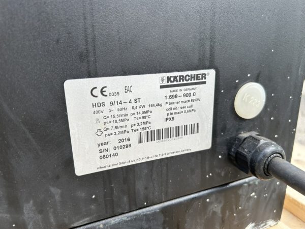 Karcher HDS 9/14-4ST stationaire hogedrukreiniger 400V - Afbeelding 6