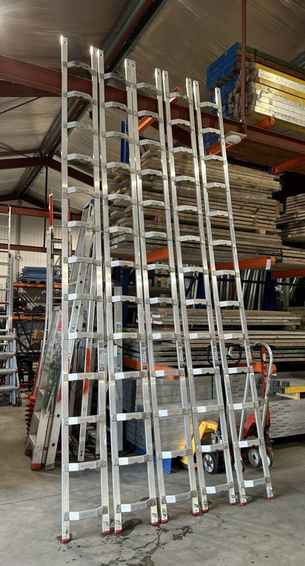 Altrex Roof Comfort dakladder/dak ladder 1x13 4.00M nieuw - Afbeelding 4