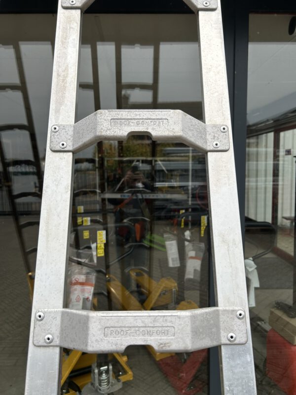 Altrex Roof Comfort dakladder/dak ladder 1x13 4.00M nieuw - Afbeelding 7