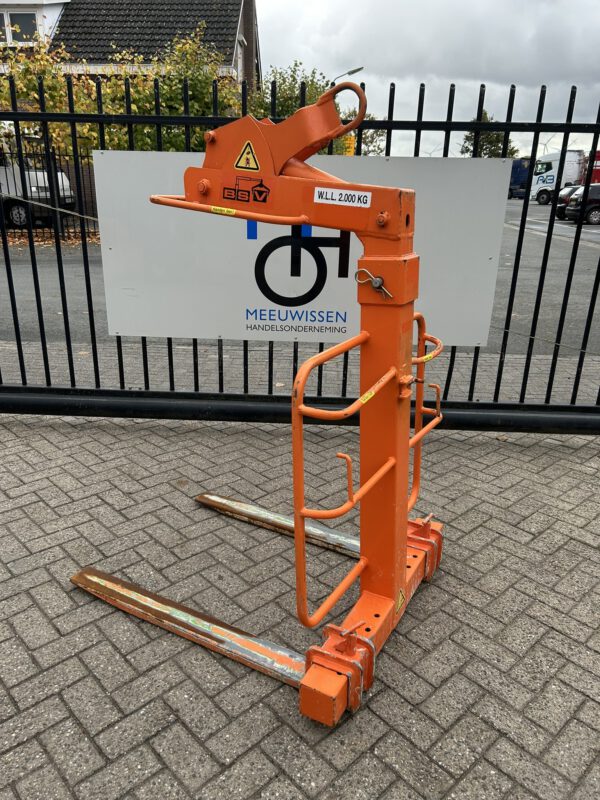 BSV pallethaak/pallet haak zelfbalancerend 2000KG gebruikt - Afbeelding 6