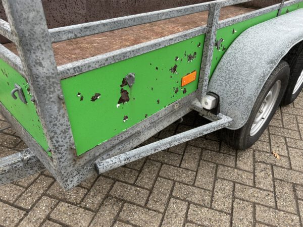 Hoka aanhanger/aanhangwagen/tandemasser 300x130CM 2000KG - Afbeelding 4
