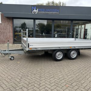 Saris plateauwagen/aanhanger/aanhangwagen 406x204CM 2000KG