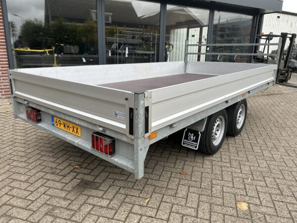 Saris plateauwagen/aanhanger/aanhangwagen 406x204CM 2000KG - Afbeelding 6