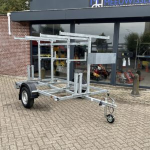 Euroscaffold steigeraanhanger/steiger aanhangwagen 250CM