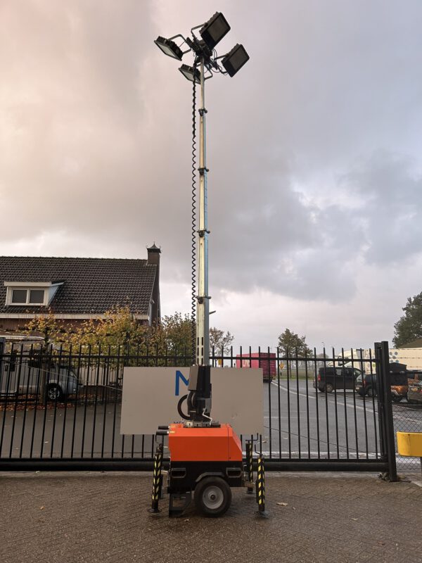 Trime X-Chain mobiele lichtmast koppelbaar 7.00M LED BJ2016 - Afbeelding 8
