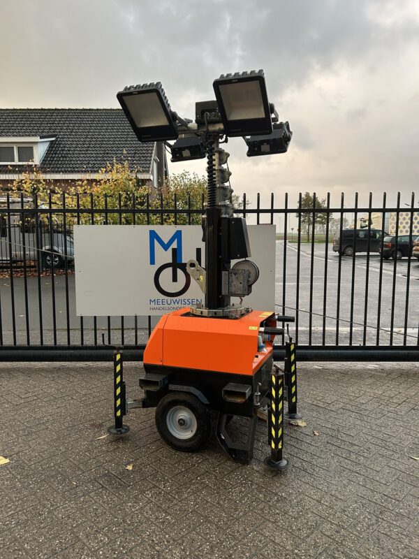 Trime X-Chain mobiele lichtmast koppelbaar 7.00M LED BJ2016 - Afbeelding 9