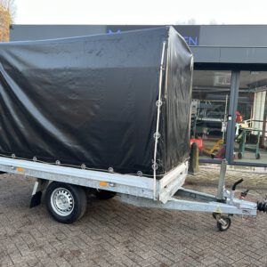 Saris plateauwagen met huif 250x135CM 1400KG BJ2018