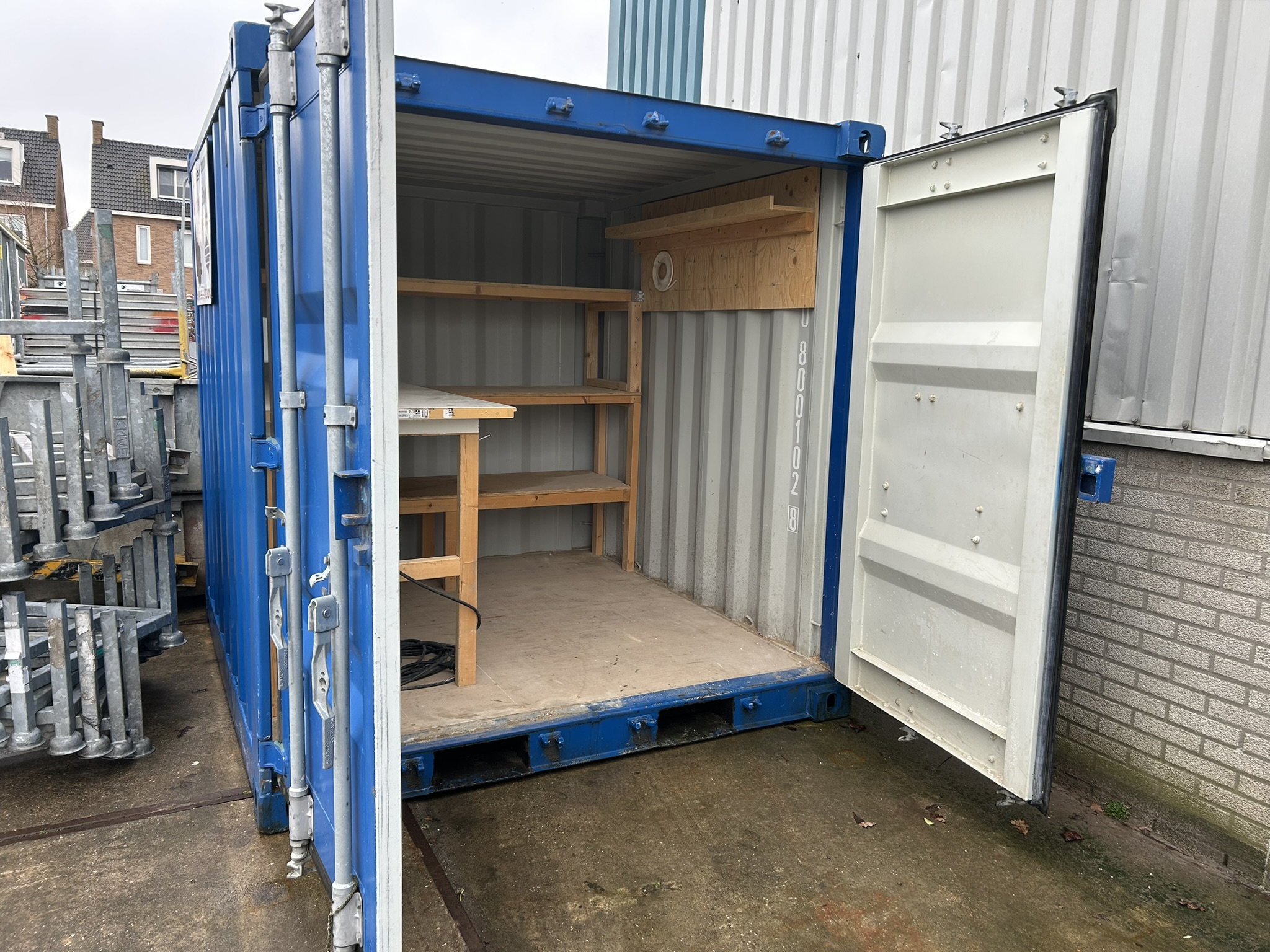 Opslagcontainer/zeecontainer/container 8FT ZGAN - Afbeelding 3