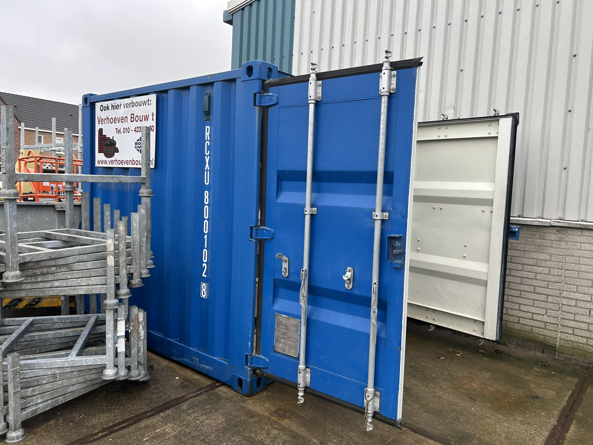 Opslagcontainer/zeecontainer/container 8FT ZGAN - Afbeelding 2