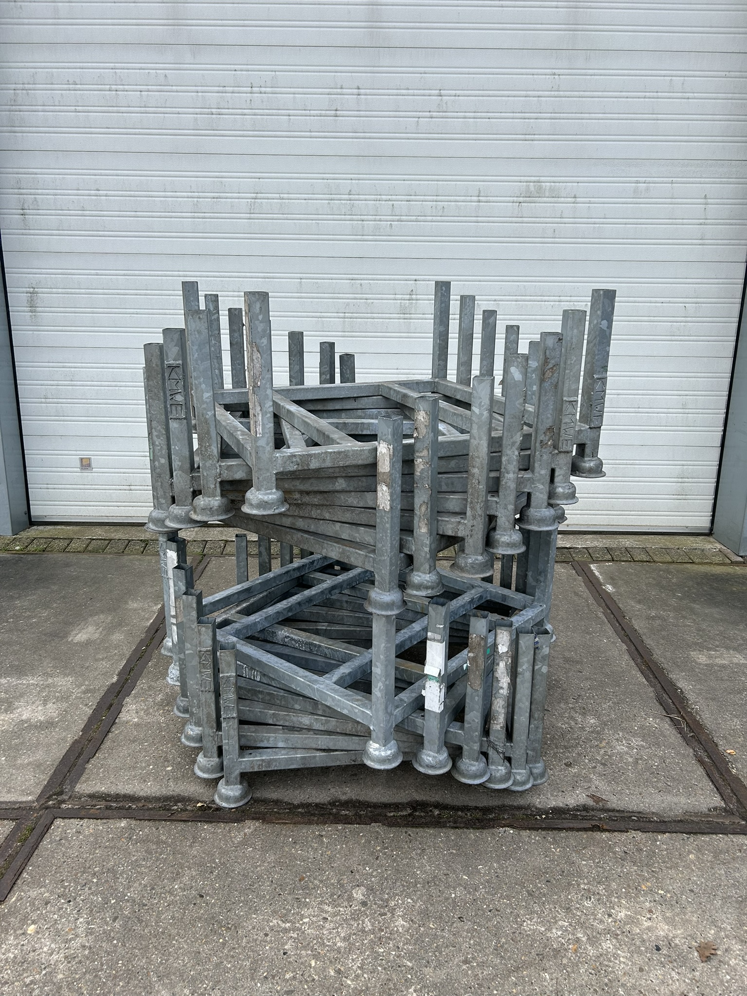 Stapelrek/stapelrekken/stapelbok/stapelbokken 102x102CM 13ST - Afbeelding 3