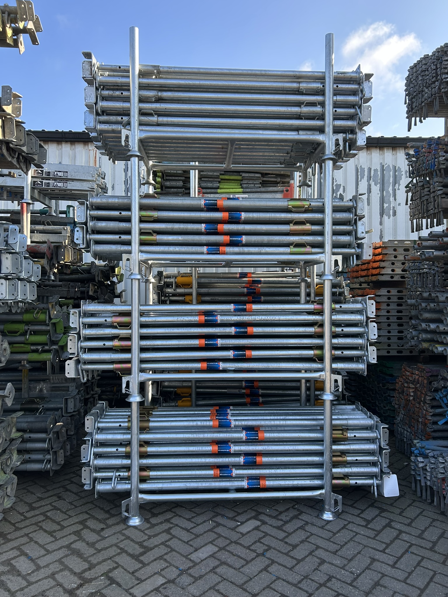 Scafom BM300 en BM350 bouwstempel nieuw