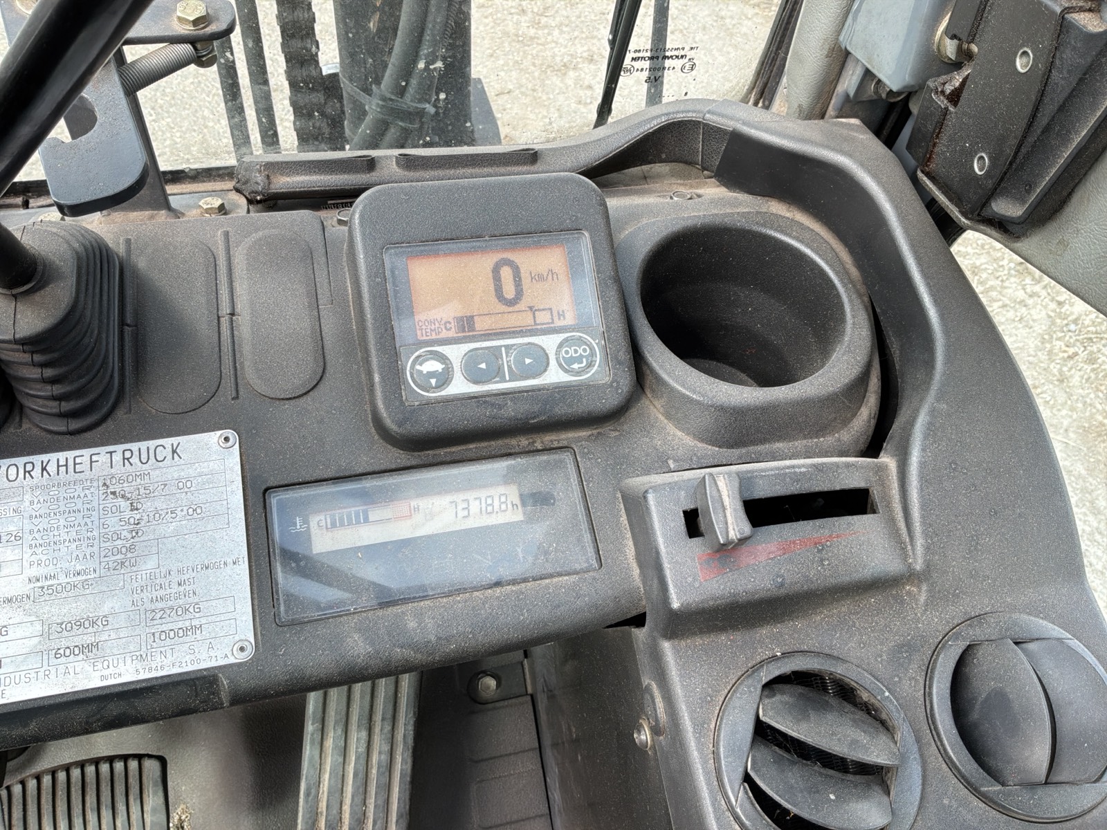 Toyota 02-8FGJF35 LPG vorkheftruck/heftruck 3500KG 5000MM - Afbeelding 4