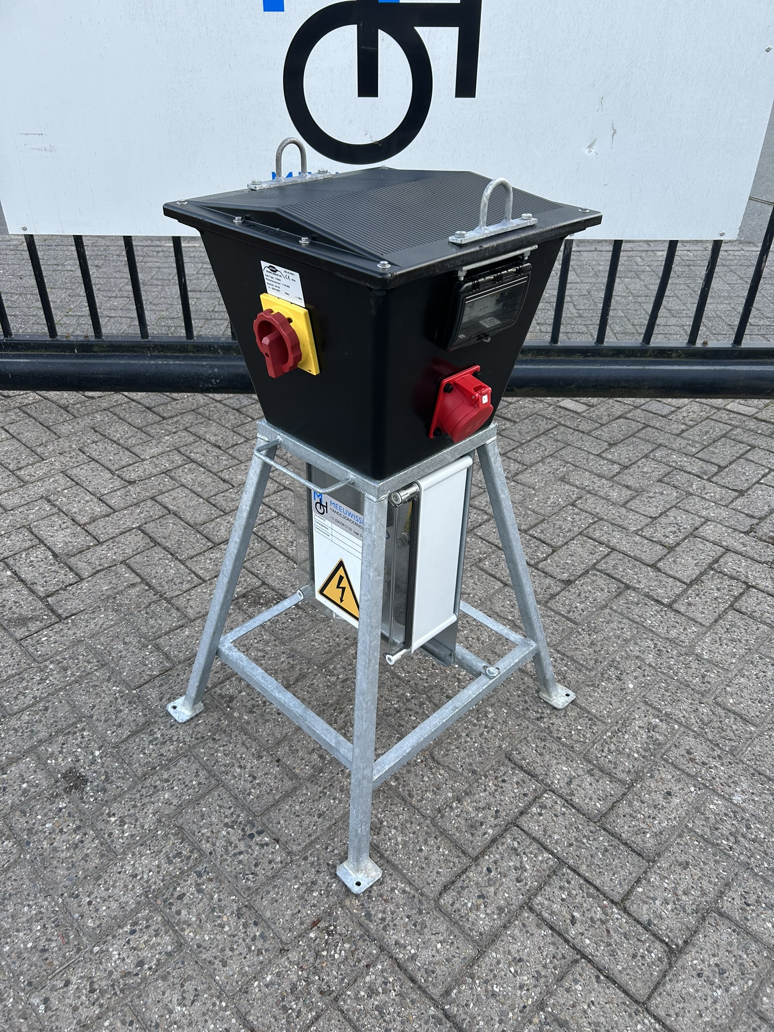 Keraf Omega verdeelkast/kraankast/klemmenkast 125A NIEUW
