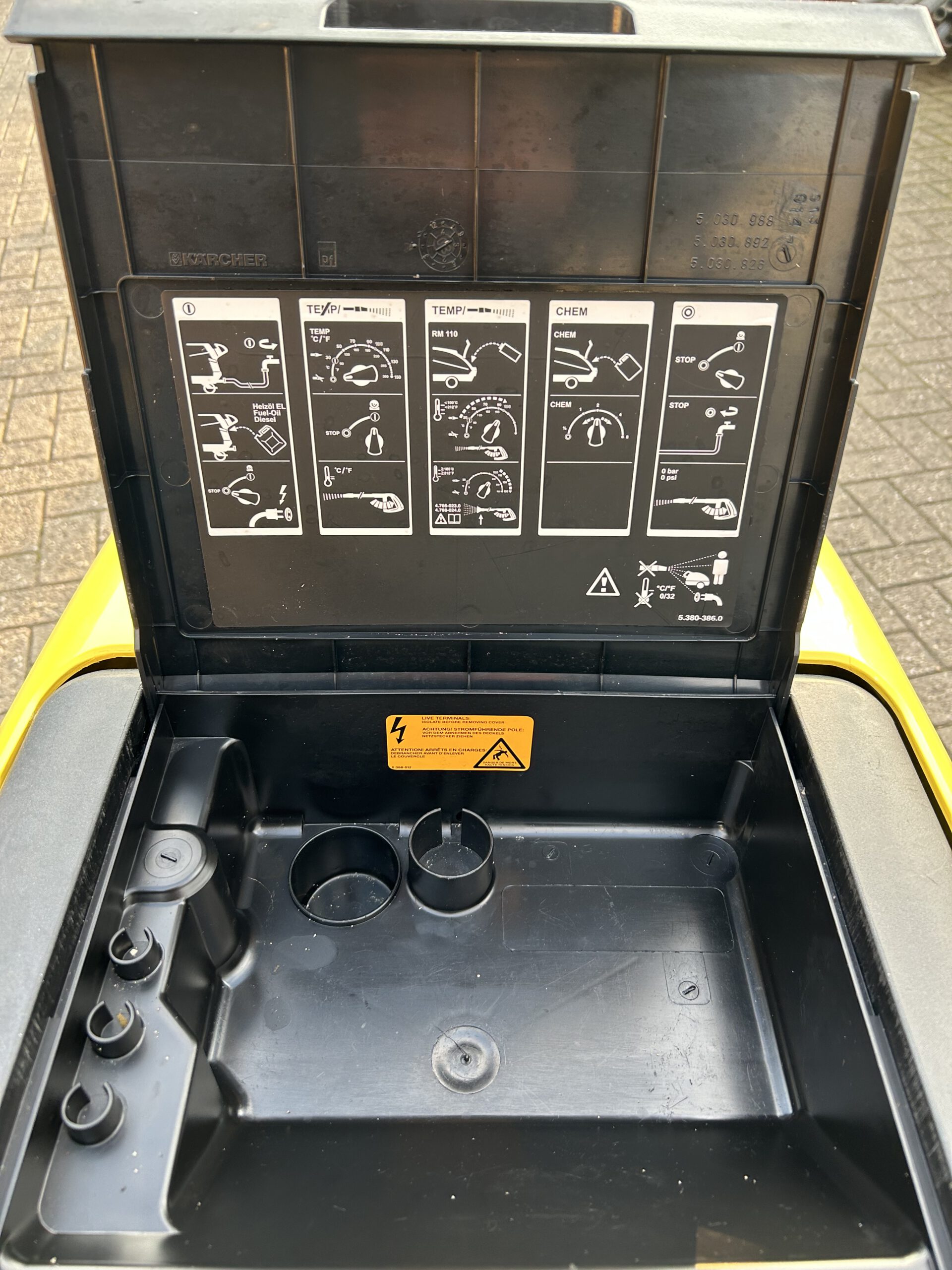 Karcher HDS695 stoomcleaner/warmwater hogedrukreiniger 380V - Afbeelding 6